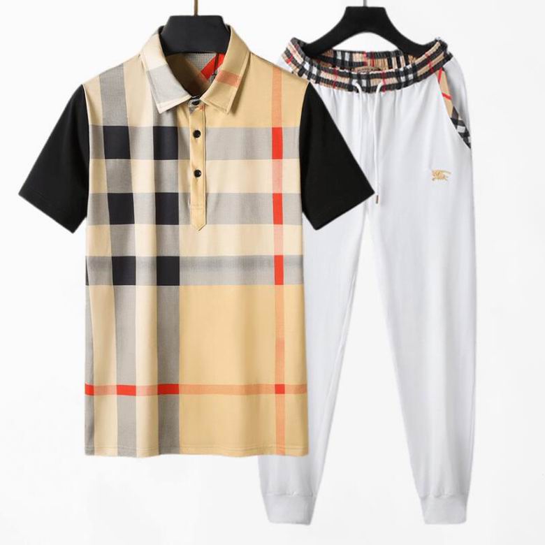 men Burberry suits set-052